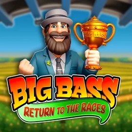 Big Bass Return to the Races by Pragmatic Play, showcased at napoleoncasino.de – game logo