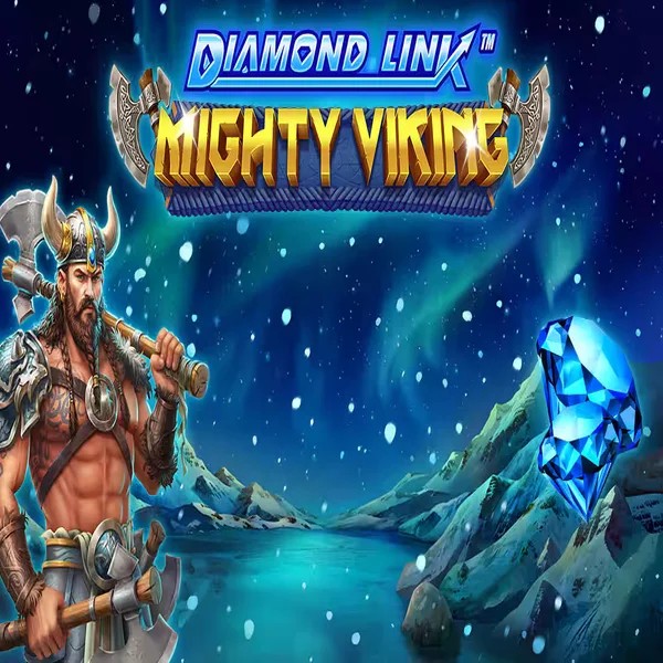 Diamond Link Mighty Viking casino game by Greentube – featured logo at Napoleon Casino