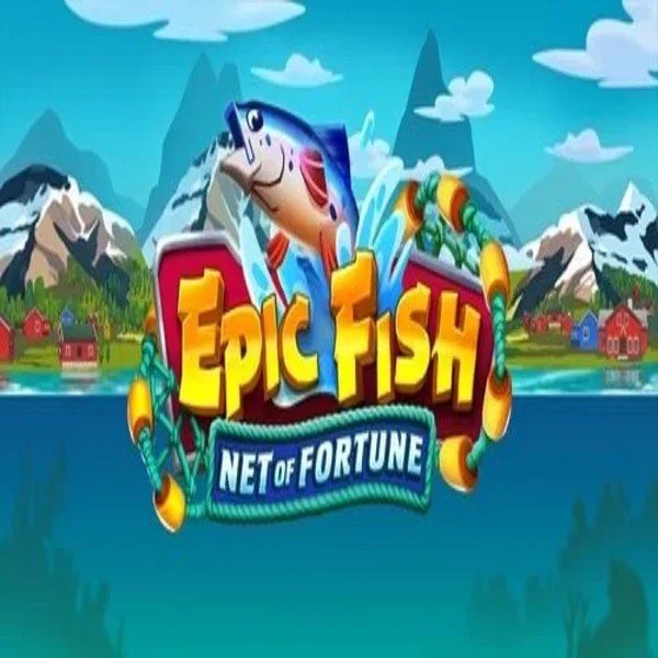 Slots logo of Epic Fish Net of Fortune from Quickspin at Napoleon Casino