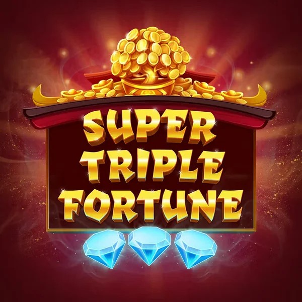 Super Triple Fortune slot logo by Greentube at Napoleon Casino
